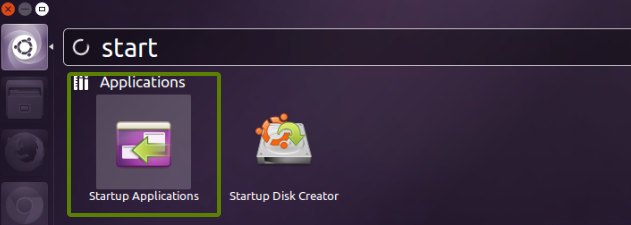 start up application Ubuntu 13.10